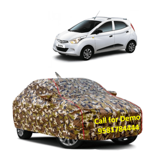 Hyundai EON Car Cover Waterproof UV Protection with Triple Stitch