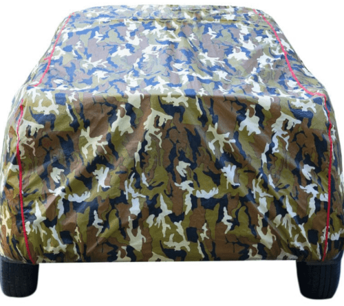 Waterproof Triple Coated Military Color Car Body Cover Hyundai Exter - Image 4