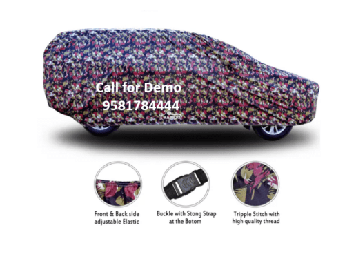 Car Body Cover For Hyundai Palisade With Mirror Pockets Multicolor