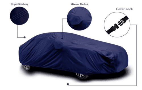 Waterproof Car Body Cover All Accessories Compatible for Hyundai Aura - Image 3