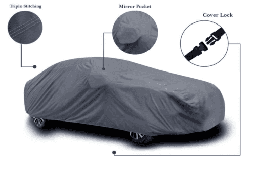 Hyundai Accent Car Body Cover Water and Dust proof - Image 3