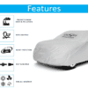 Dustproof Car Body Cover Compatible with Hyundai Alcazar - Image 2