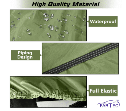 Waterproof Car Cover for Tata Altroz Mirror and Antenna Pocket - Image 2
