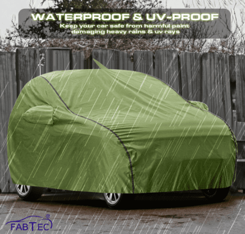 Waterproof Car Cover for Tata Altroz Mirror and Antenna Pocket - Image 4