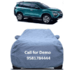 Car Body Cover For Tata Safari With Mirror Pockets Grey