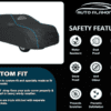 Waterproof with Piping Car Body Cover for Tata Safari - Image 3