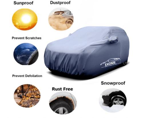 Dust and Waterproof Full Car Body Cover for Tata Punch - Image 3
