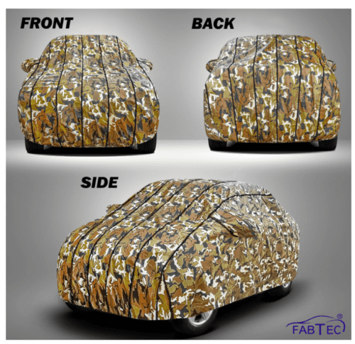 Waterproof Car Body Cover for Tata Tiago Jungle Print - Image 4