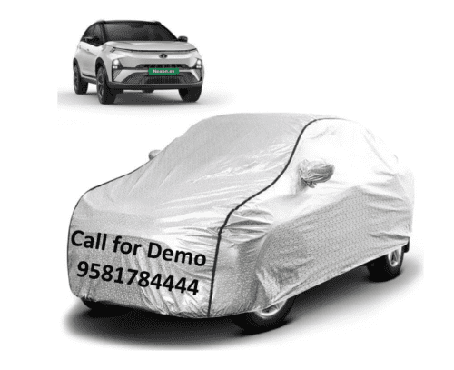 Tata Nexon EV Waterproof Car Body Cover with Mirror Pocket