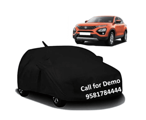 Waterproof Car Body Cover for Tata Harrier with Mirror Pocket