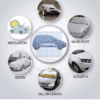 Mahindra Scorpio Car Body Cover Water and Dust Proof - Image 3