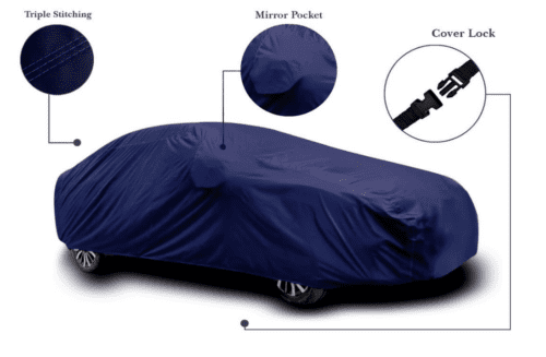 Car Cover For Mahindra Bolero Protects from Rain and Sunlight - Image 4