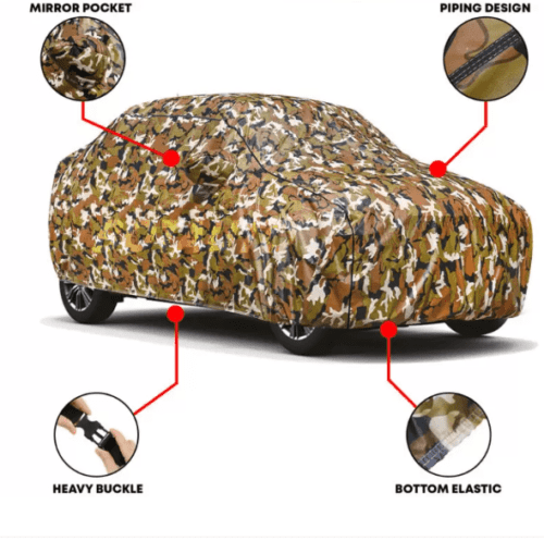 Water and Dust Proof Car Body Cover For Tata Indigo - Image 3