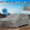 Mahindra Scorpion Body Cover Waterproof and Outdoor Indoor Parking Protection - Image 4
