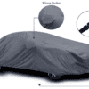 Waterproof Car Body Cover for Mahindra Marazzo with Mirror Pocket - Image 2