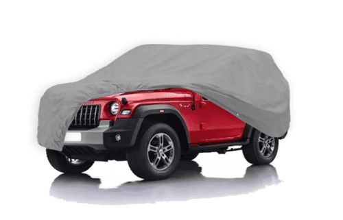 Car Body Cover for Mahindra Thar Water and Dust Proof - Image 2