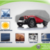 Car Body Cover for Mahindra Thar Water and Dust Proof - Image 3