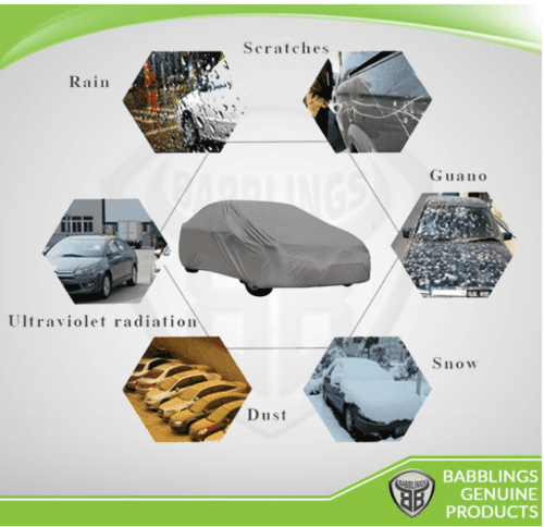 Car Body Cover for Mahindra Thar Water and Dust Proof - Image 6