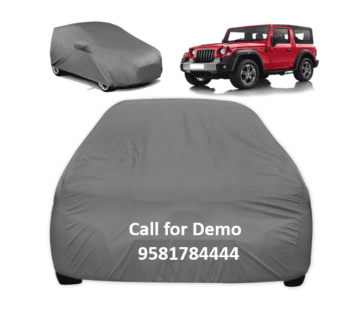 Car Body Cover for Mahindra Thar Water and Dust Proof
