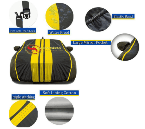 Mahindra Thar Water Protection Full Body Cover UV Resistant - Image 4