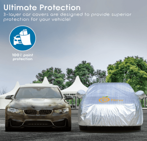 Car Cover for Chevrolet Cruze Waterproof Cover with Triple Stitching - Image 2