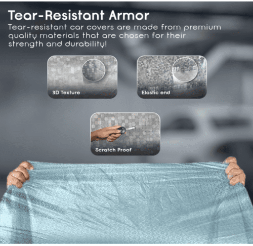 Car Cover for Chevrolet Cruze Waterproof Cover with Triple Stitching - Image 4