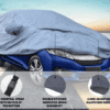 Car Cover For Chevrolet Cruze With Mirror Pockets Grey - Image 3