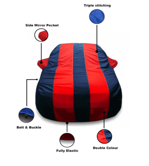 Chevrolet Enjoy Car Body Cover with Water and Dust Proof - Image 2