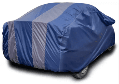 Car Body Cover For Chevrolet Enjoy With Mirror Pockets Grey - Image 4