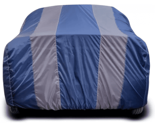 Car Body Cover For Chevrolet Enjoy With Mirror Pockets Grey - Image 5