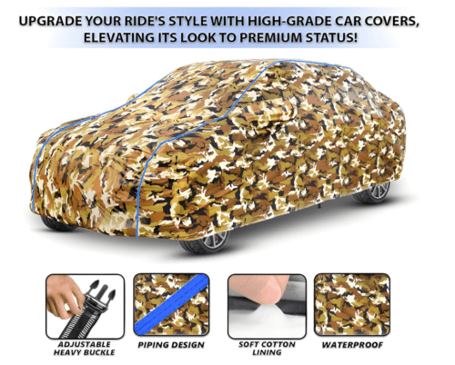 Dust and UV Heat Resistant Car Cover for Chevrolet Tavera - Image 2