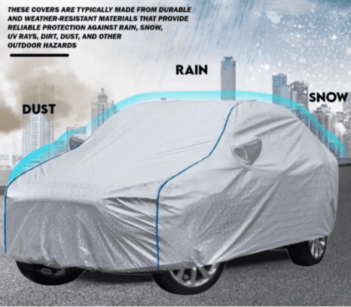 Car Cover For Chevrolet Tavera Water UV and Dust Proof - Image 3