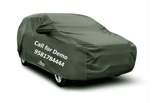 Car Cover For Chevrolet Captiva With Mirror Pockets Color Green