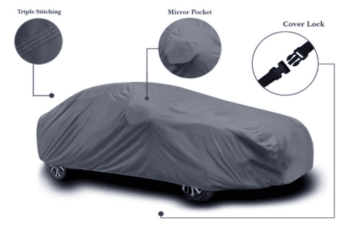 Water and Dust proof Car Body Cover for Volkswagen Polo GT - Image 3