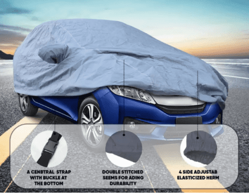 Volkswagen Jetta Car Body Cover Water Dust And UV Proof - Image 2