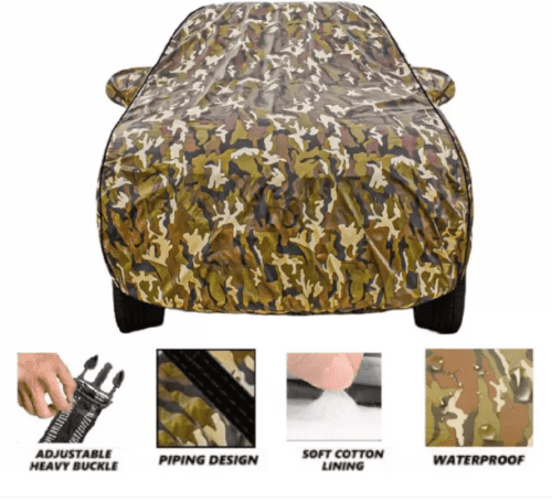 Waterproof Car Body Cover For Volkswagen Vento Multi Color - Image 3