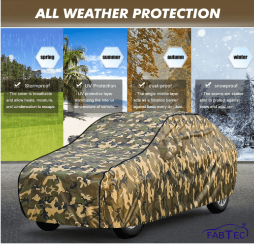 Waterproof Car Body Cover Compatible with Volkswagen Polo - Image 2