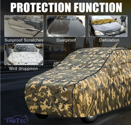 Waterproof Car Body Cover Compatible with Volkswagen Polo - Image 3