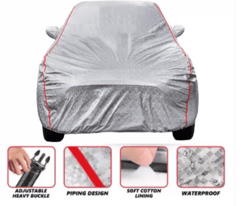 Volkswagen Taigun Car Water and Dust Proof Body Cover - Image 2