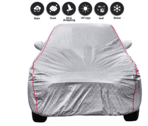 Volkswagen Taigun Car Water and Dust Proof Body Cover - Image 4