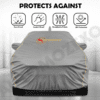 Kia Carens Cover Waterproof UVray dust Outdoor Indoor Parking Protection - Image 2