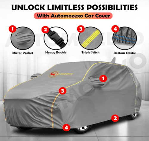 Kia Carens Cover Waterproof UVray dust Outdoor Indoor Parking Protection - Image 3