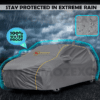 Kia Seltos Cover Waterproof UVray Dust and Outdoor Parking Protection - Image 4