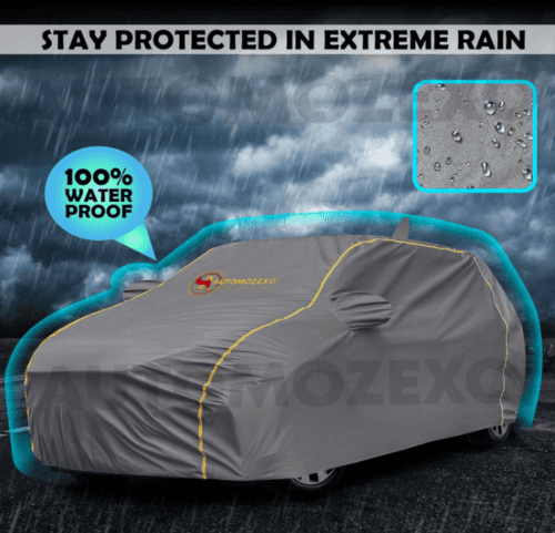 Kia Seltos Cover Waterproof UVray Dust and Outdoor Parking Protection - Image 4