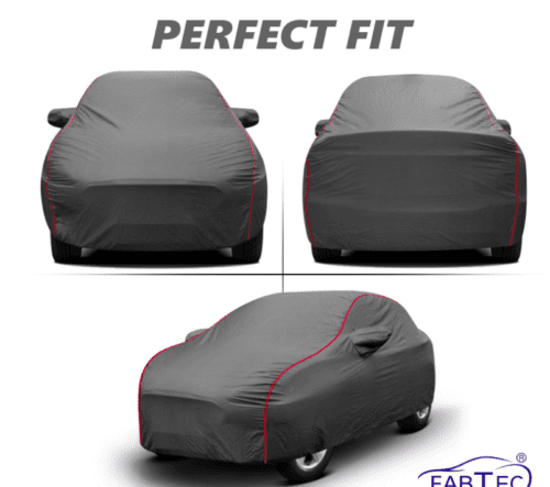 Car Body Cover Compatible for Kia Carens with Mirror Pockets - Image 5