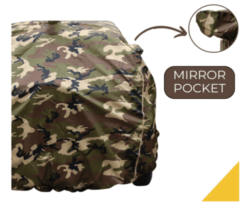 Waterproof Car Body Cover Compatible with Kia Carens Army Color - Image 4