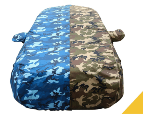 Waterproof Car Body Cover Compatible with Kia Carens Army Color - Image 6