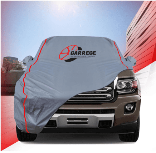 Waterproof Car Body Cover for Kia Sonet Piping Design - Image 2