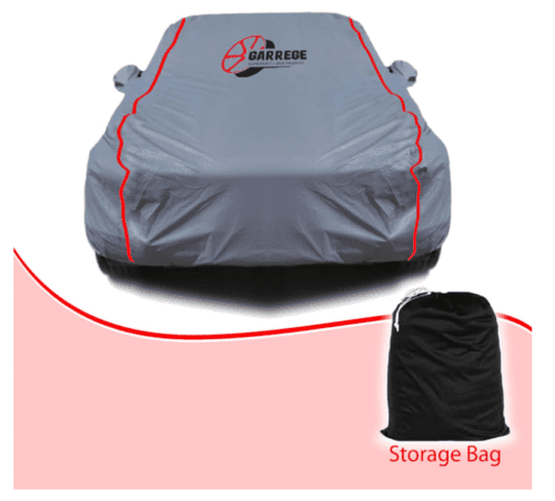 Waterproof Car Body Cover for Kia Sonet Piping Design - Image 3