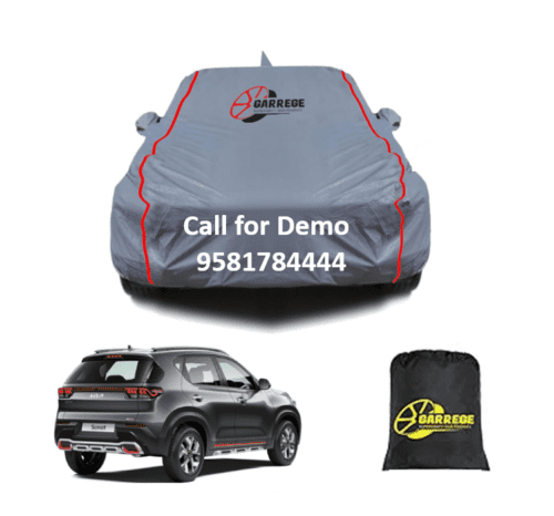 Waterproof Car Body Cover for Kia Sonet Piping Design